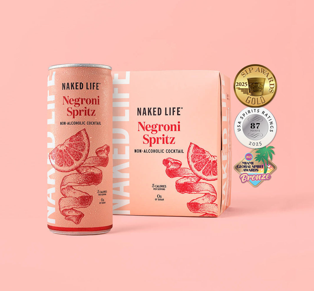 Naked Life non alcoholic negroni spritz